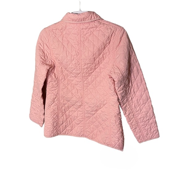 1 Madison Lightweight Quilted Jacket with Gingham Trim - Picture 4 of 9